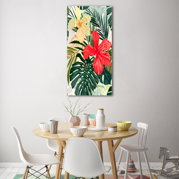 Staand foto op plexiglas Hawaiiaanse bloemen
