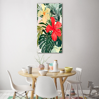 Staand foto op plexiglas Hawaiiaanse bloemen
