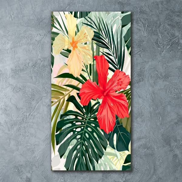 Staand foto op plexiglas Hawaiiaanse bloemen