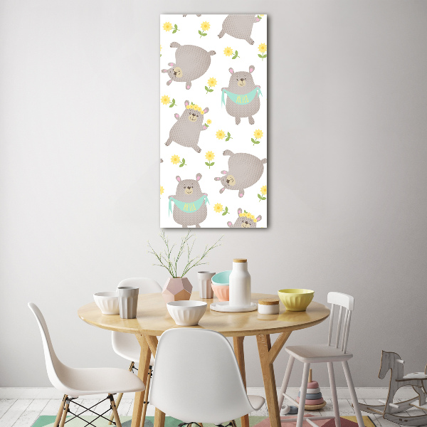 Staand foto op plexiglas Kleine beertjes