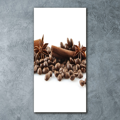 Staand foto plexiglas Koffiebonen