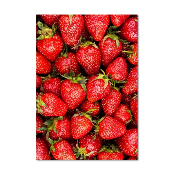 Staand plexiglas foto Aardbeien