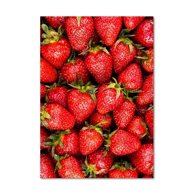 Staand plexiglas foto Aardbeien
