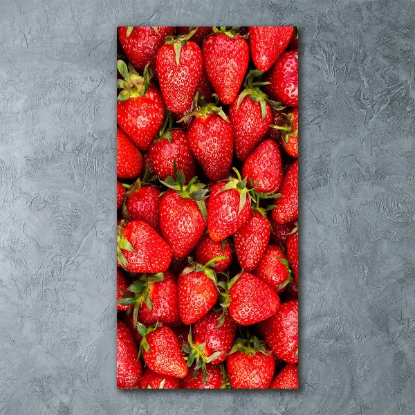 Staand plexiglas foto Aardbeien