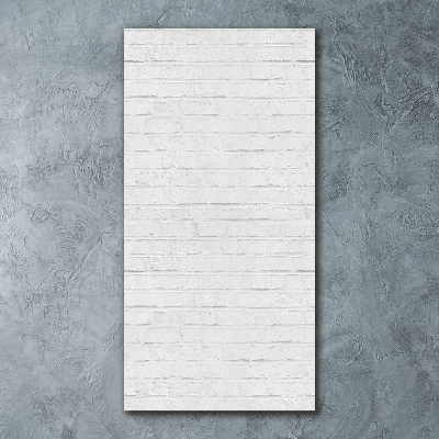 Staand plexiglas foto Bakstenen muur