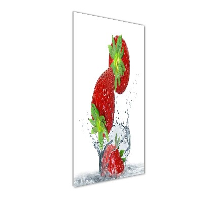 Staand foto in plexiglas Aardbeien