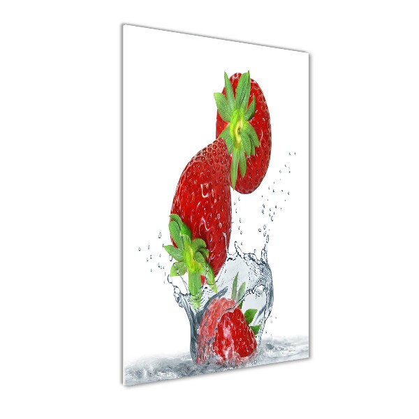 Staand foto in plexiglas Aardbeien