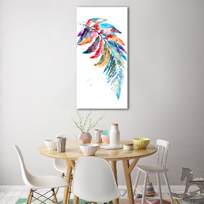 Staand foto plexiglas Kleurrijke varen