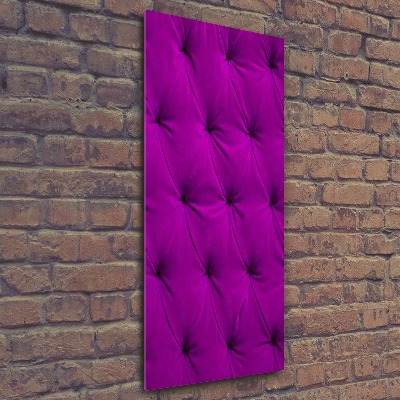 Staand foto plexiglas Fluwelen muur