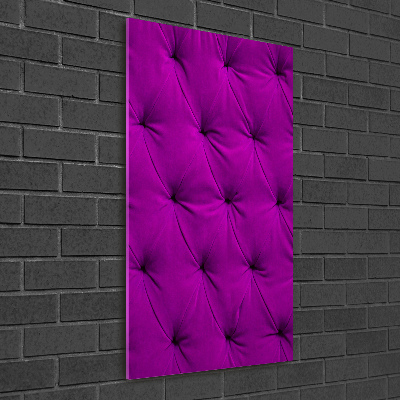 Staand foto plexiglas Fluwelen muur