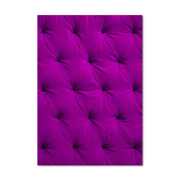 Staand foto plexiglas Fluwelen muur