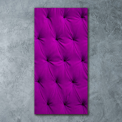 Staand foto plexiglas Fluwelen muur