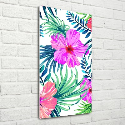 Staand foto plexiglas Hawaiiaanse bloemen