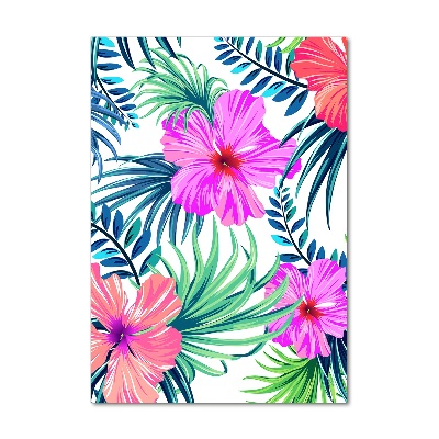 Staand foto plexiglas Hawaiiaanse bloemen