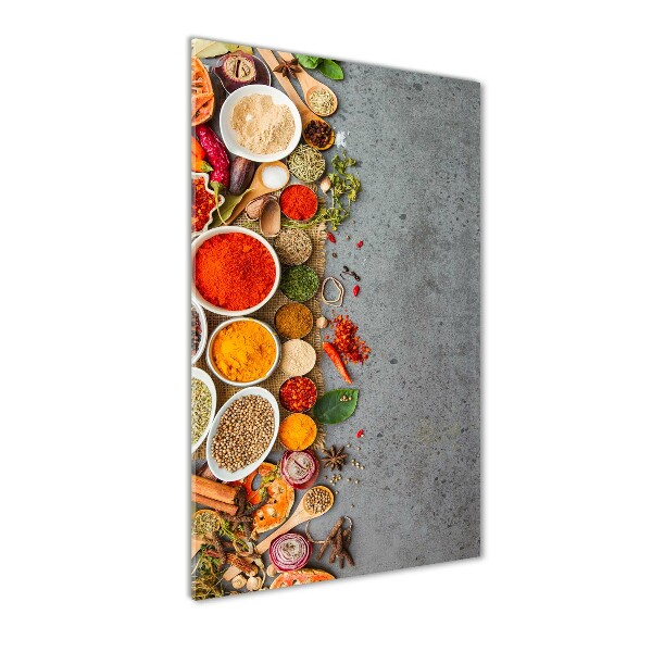 Staand foto plexiglas Kleurrijke kruiden