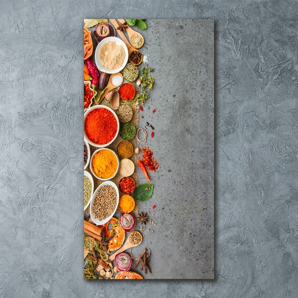 Staand foto plexiglas Kleurrijke kruiden