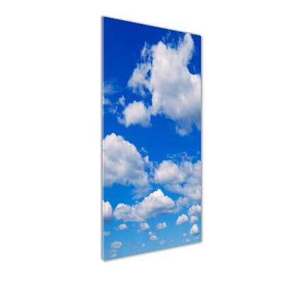 Staand foto plexiglas Wolken aan de hemel