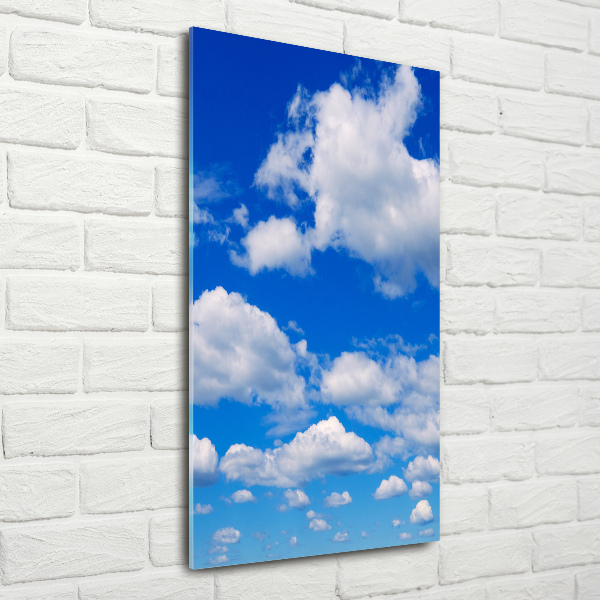 Staand foto plexiglas Wolken aan de hemel