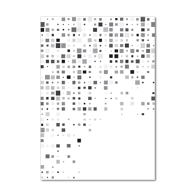 Staand foto op plexiglas Abstracte vierkanten