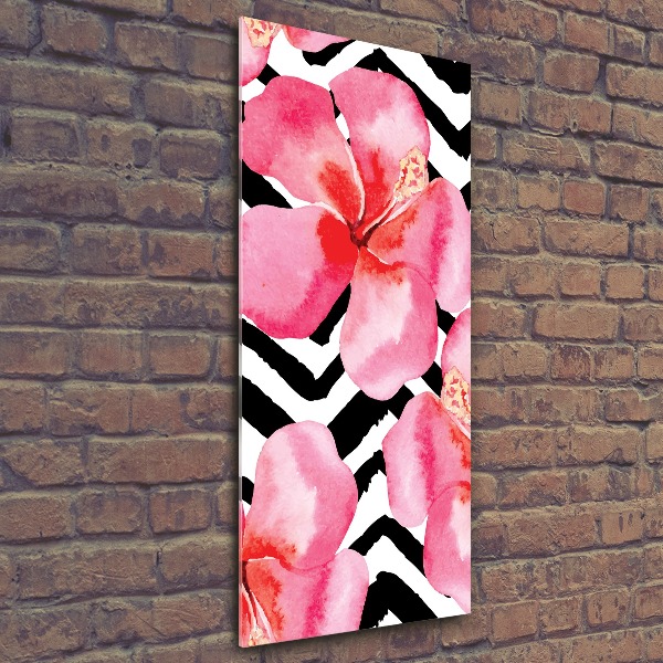 Staand foto plexiglas Hawaiiaanse bloemen