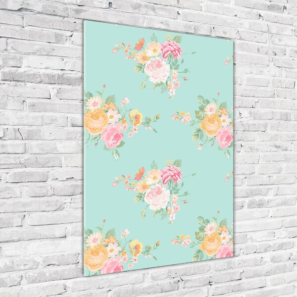 Staand foto in plexiglas Bloemen