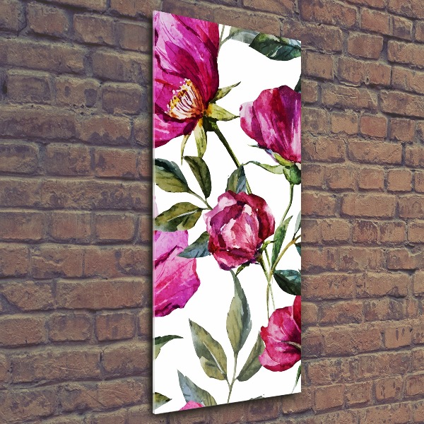 Staand foto in plexiglas Klaprozen