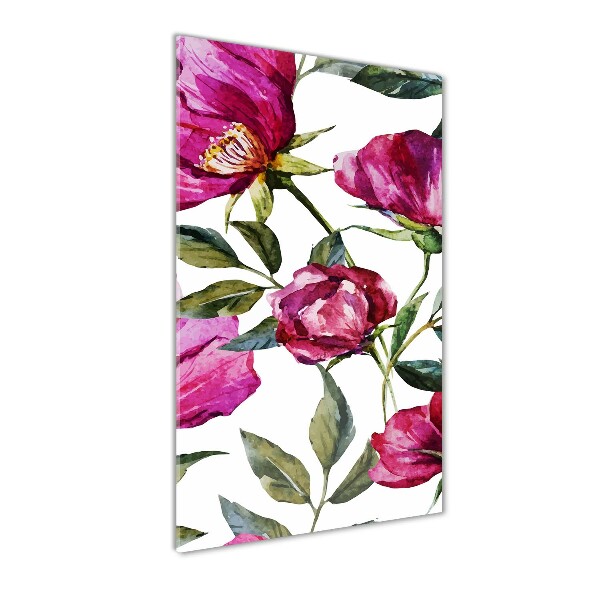 Staand foto in plexiglas Klaprozen