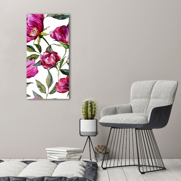 Staand foto in plexiglas Klaprozen