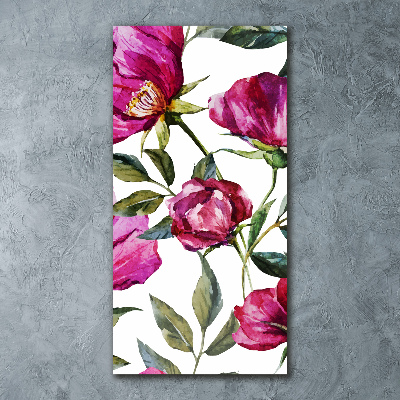 Staand foto in plexiglas Klaprozen