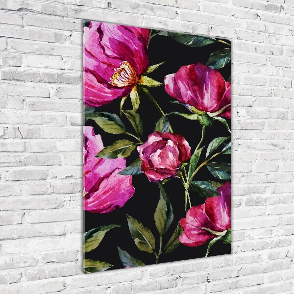 Staand foto op plexiglas Klaprozen