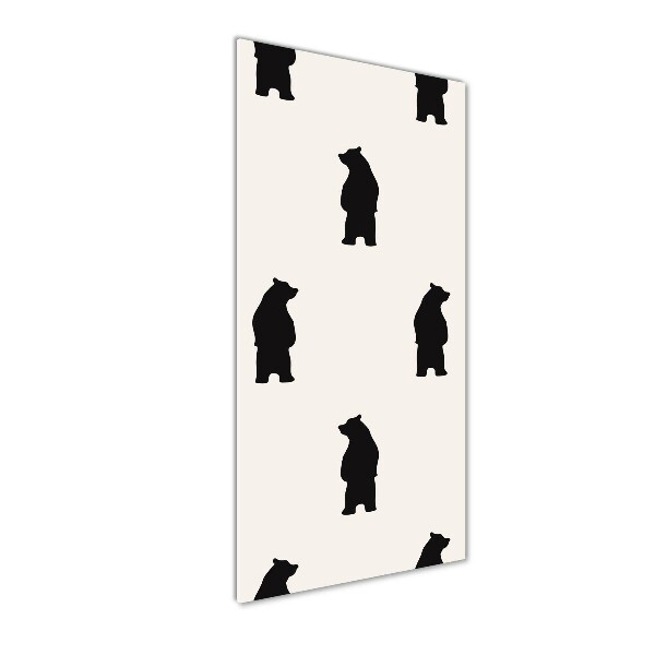 Staand foto plexiglas Kleine beertjes