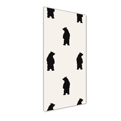 Staand foto plexiglas Kleine beertjes