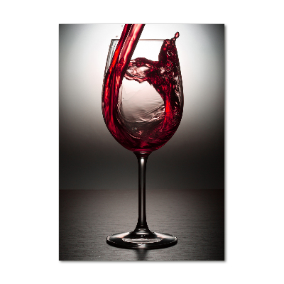 Staand foto plexiglas Rode wijn