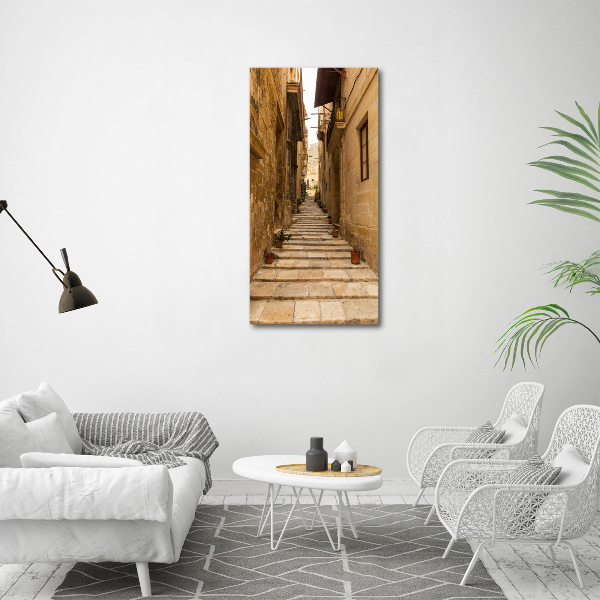 Staand foto op plexiglas Straten in Malta