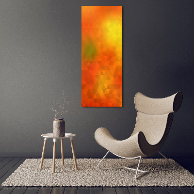 Staand foto op plexiglas Abstracte driehoeken