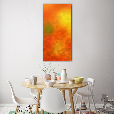 Staand foto op plexiglas Abstracte driehoeken