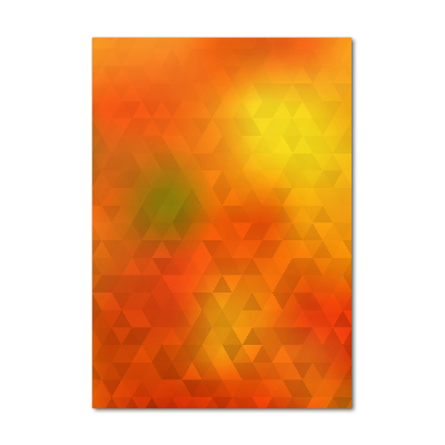 Staand foto op plexiglas Abstracte driehoeken