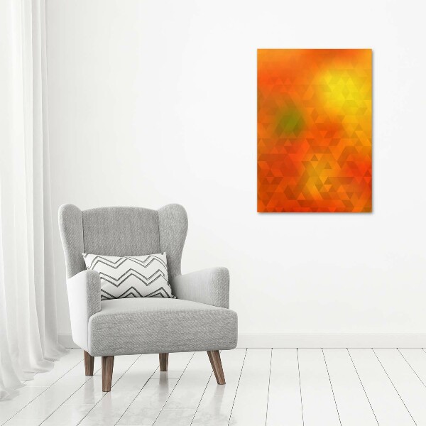 Staand foto op plexiglas Abstracte driehoeken