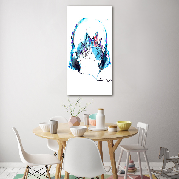 Staand foto plexiglas Muziek van de stad