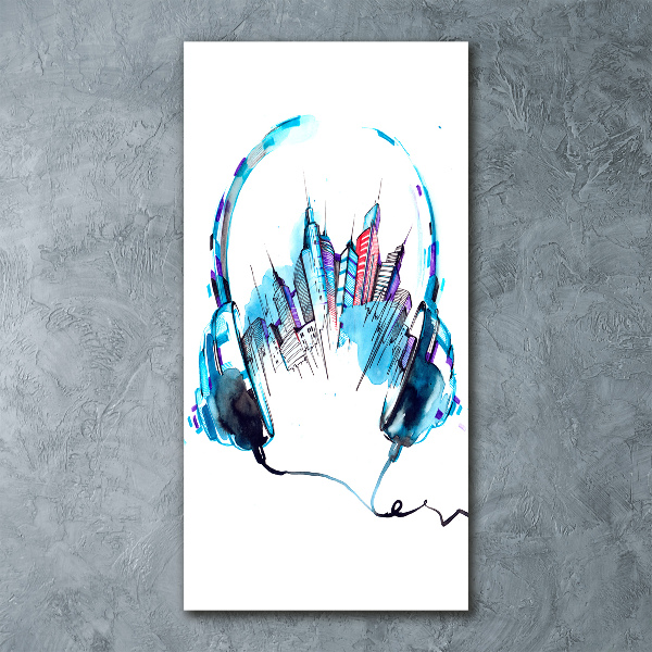 Staand foto plexiglas Muziek van de stad