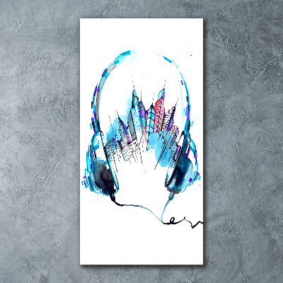 Staand foto plexiglas Muziek van de stad