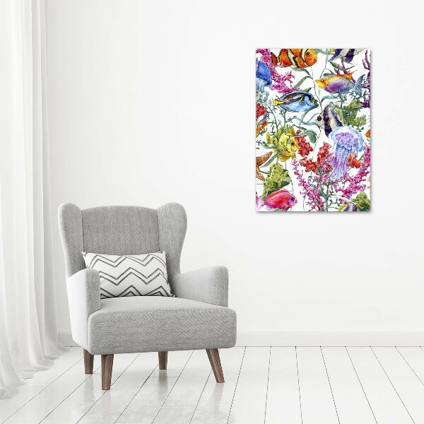 Staand plexiglas foto Onderwaterwereld