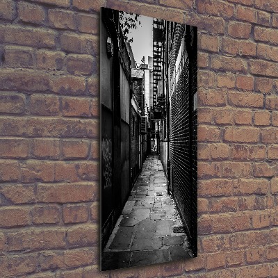 Staand foto in plexiglas Stadsstraten