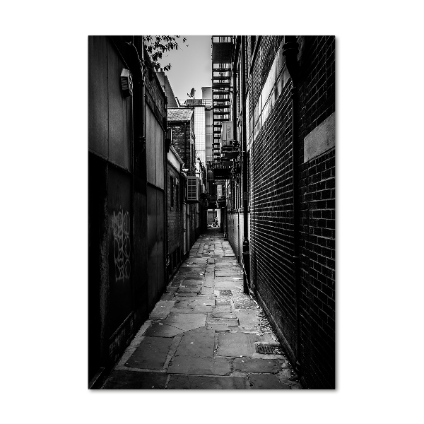 Staand foto in plexiglas Stadsstraten