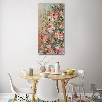 Staand foto in plexiglas Rozen