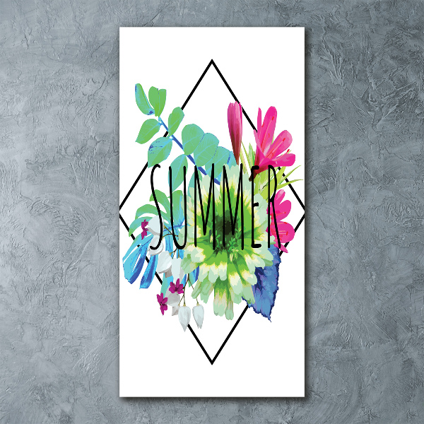 Staand foto plexiglas Zomer