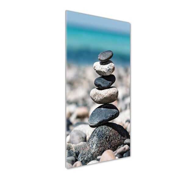 Staand foto op plexiglas Rotsachtig strand