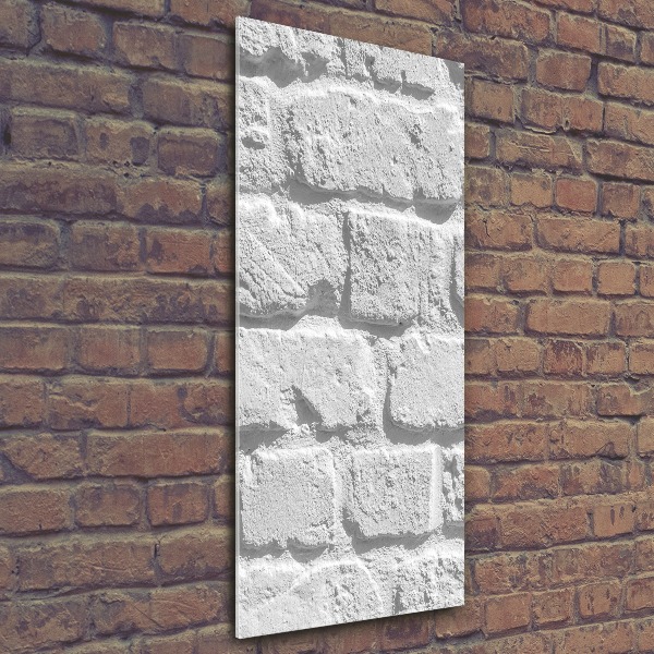 Staand plexiglas foto Bakstenen muur