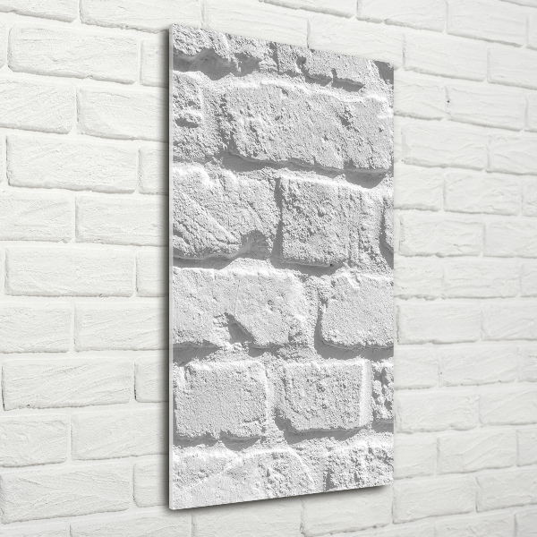 Staand plexiglas foto Bakstenen muur