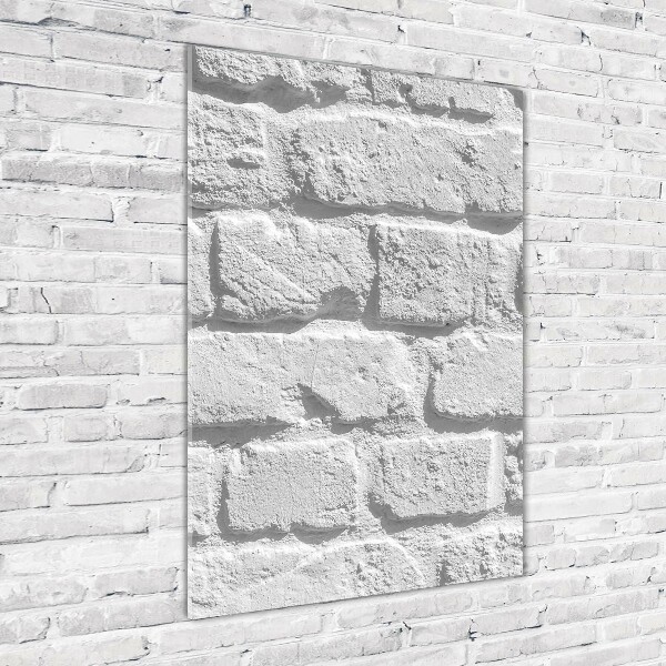 Staand plexiglas foto Bakstenen muur